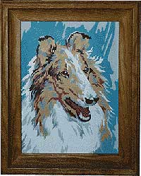 painted by numbers collie