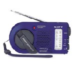 the sony icf-b200 am/fm analog emergency radio will be your information source while on camping trips or during natural disasters.
