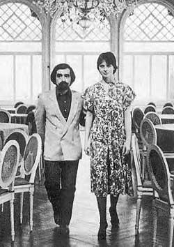 scorsese with his former wife isabella rosellini
